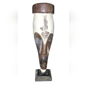 Ngil Wooden mask from the Fang people of Gabon, West Africa